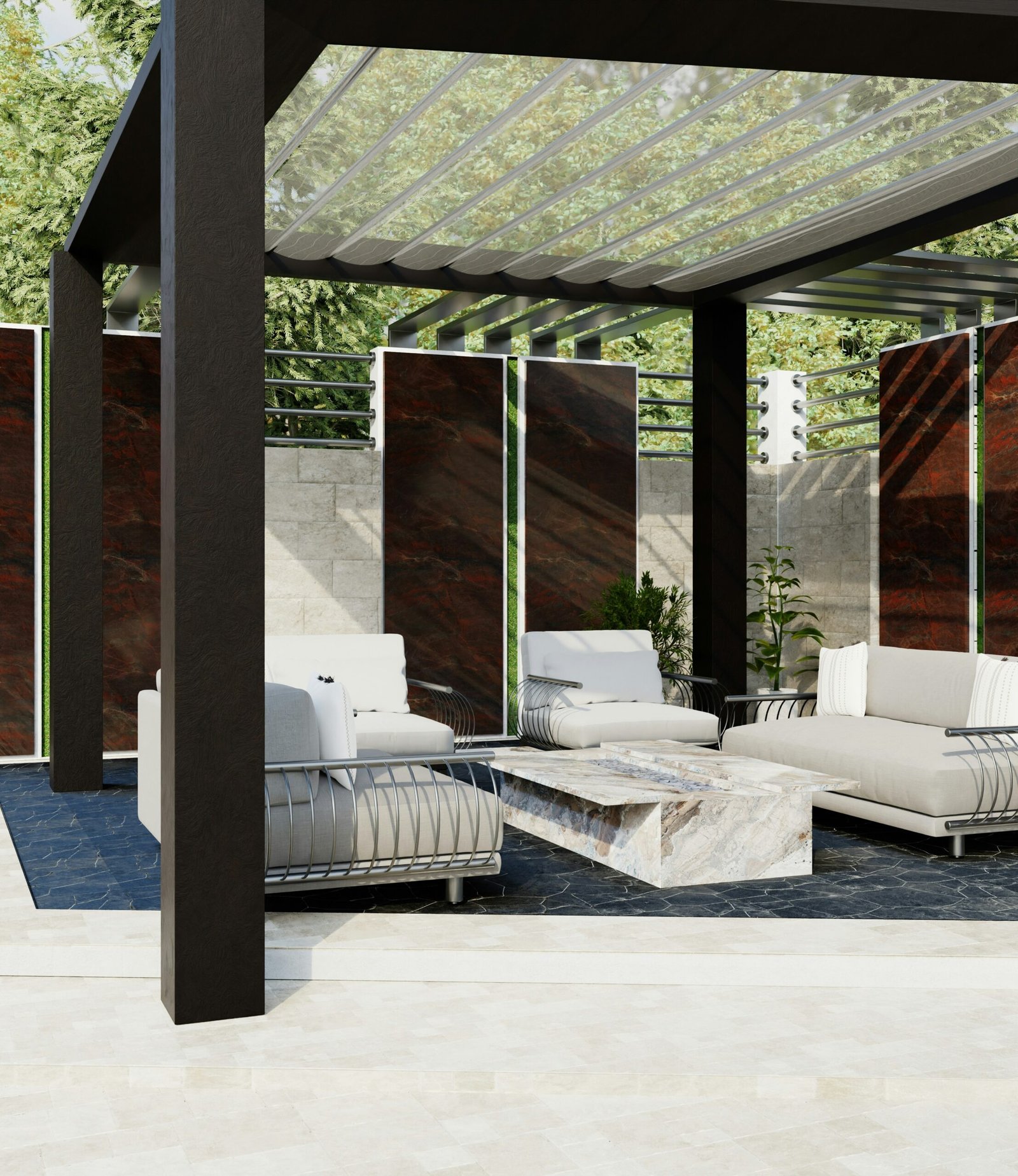 Pérgola bioclimática terraza